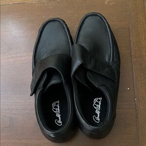 Arnold Palmer Men’s Black Slip-On Comfort Loafers